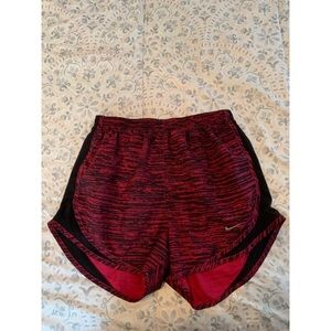 Pink and Black Nike Shorts